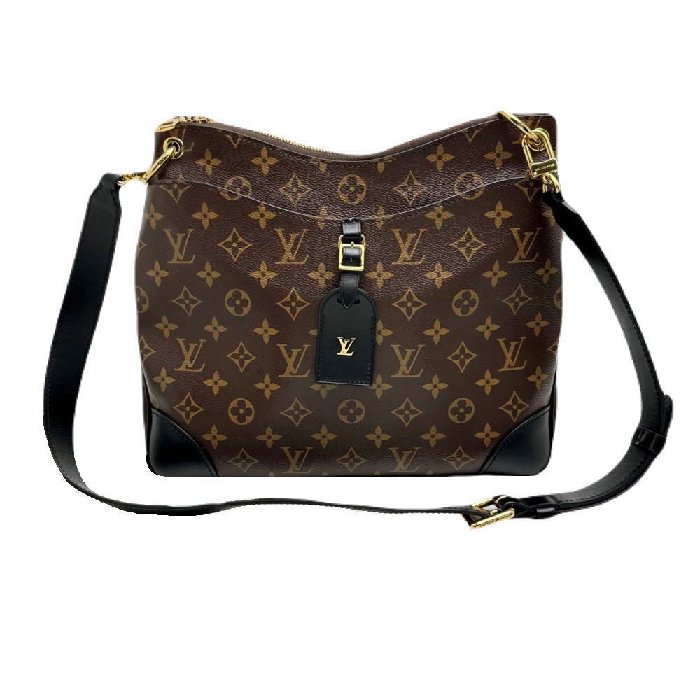 Louis Vuitton Shoulder bag Monogram Odeon NM Noir Black
